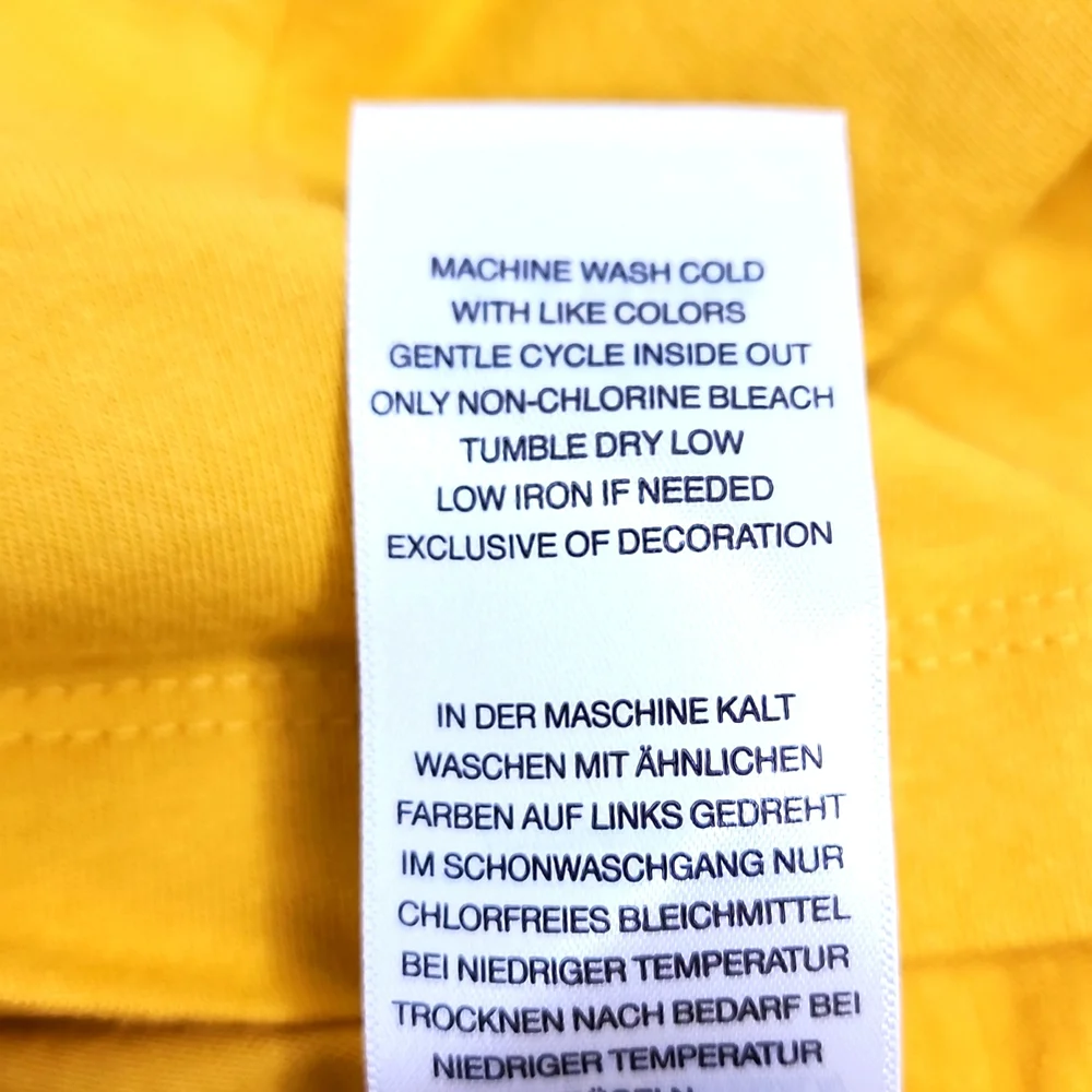 TRUE RELIGION YELLOW 3 EXTRA LARGE (XXXL) TSHIRT